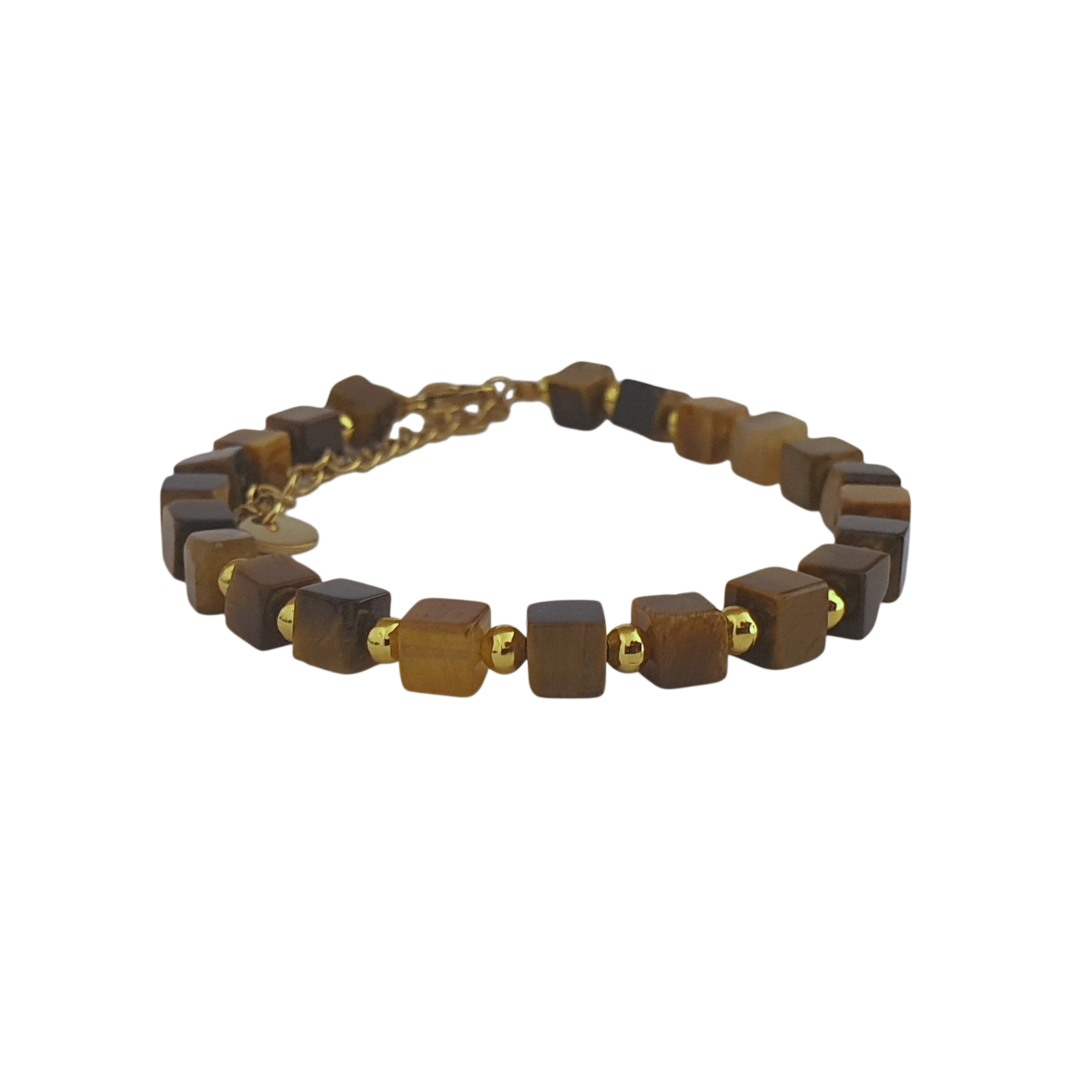 Tigerauge Armband – Warme Naturtöne
