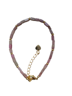 Rhodonit Armband – Sanfte Rosé-Nuancen