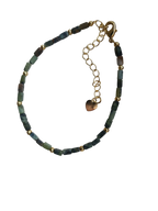 Prehnit Armband – Zart & Natürlich