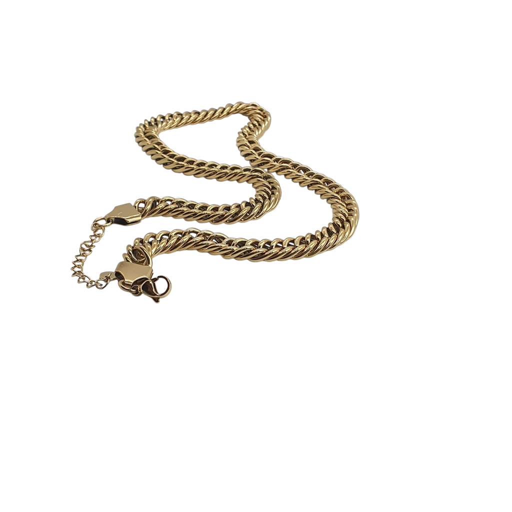 Golden Flow Halskette – Ausdruck & Eleganz