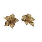 Aurelia Ohrringe – Goldene Blüte