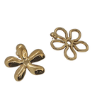 Eloria Ohrringe Gold – Florale Kunst