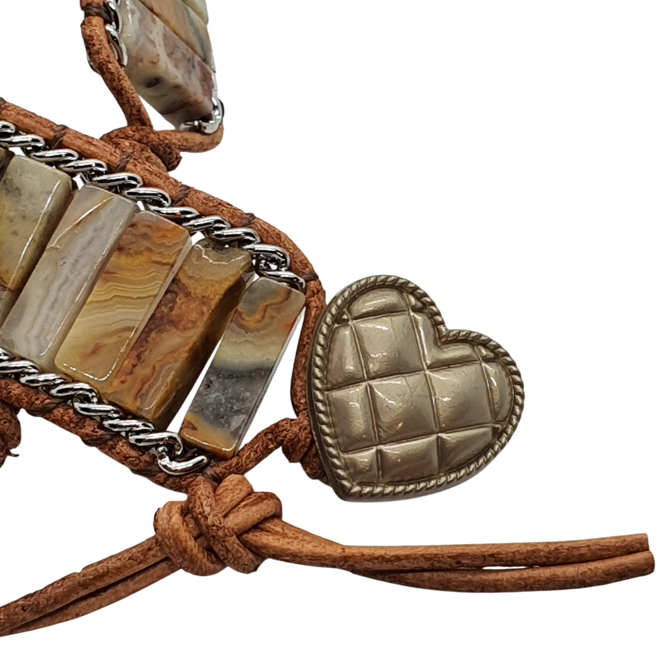 Zibazi-achat-naturstein-mehrfarbig-verstellbar-armband-Detailaufnahme