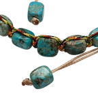 Zibazi-jaspis-naturstein-blau-verstellbar-armband-Detailaufnahme