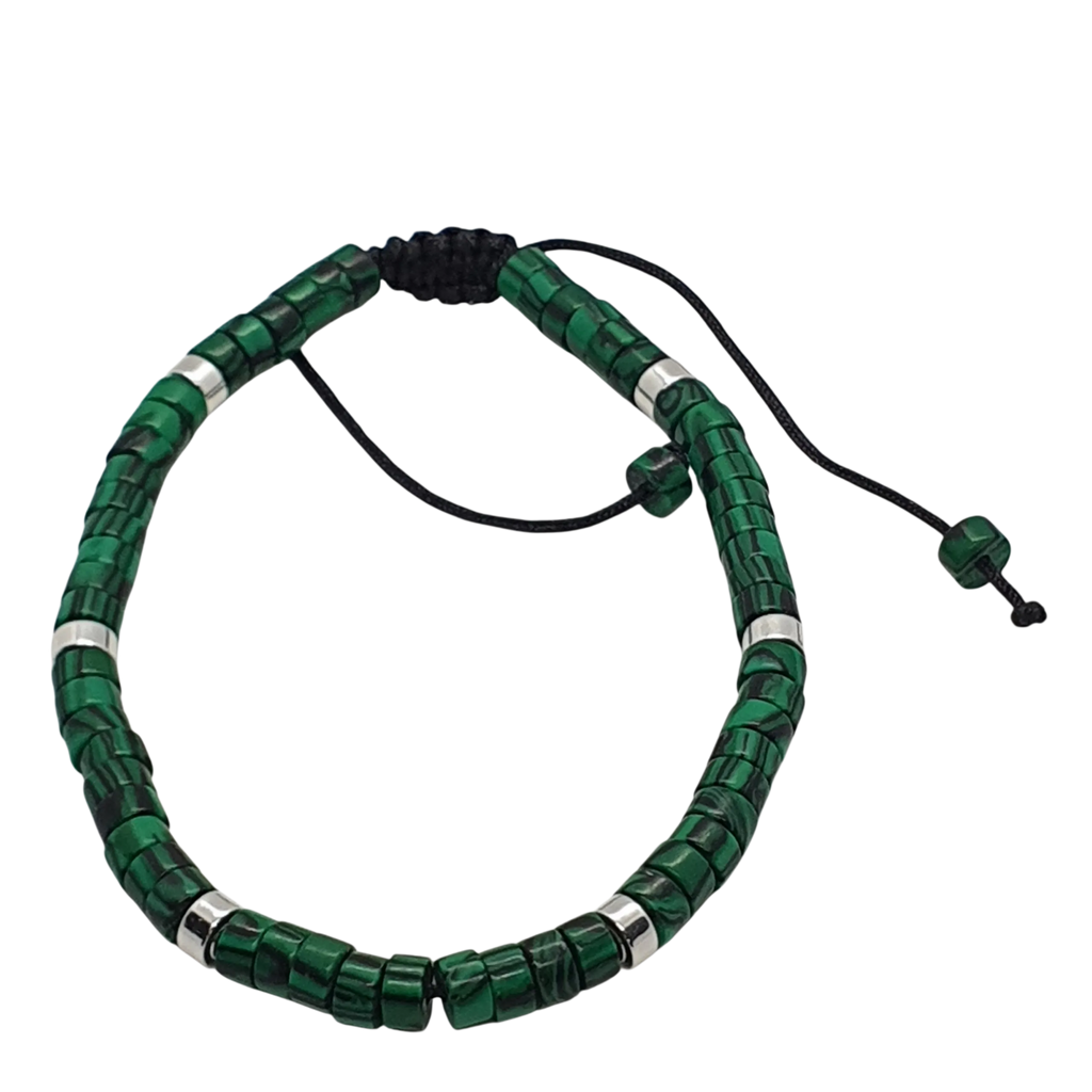 Zibazi-malachit-naturstein-gruen-verstellbar-armband-gesamtansicht