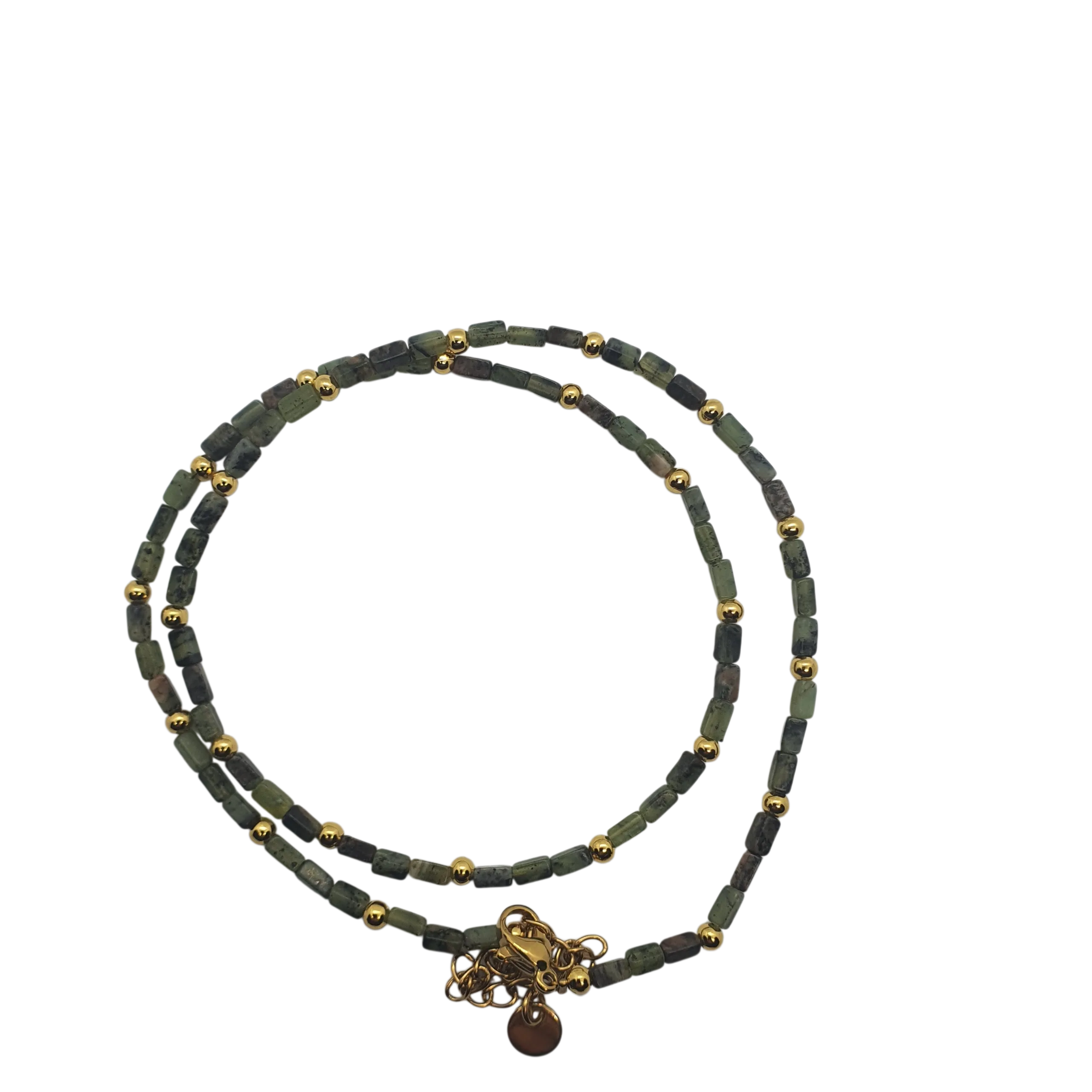 Zibazi-prehnit-gruen-perlen-edelstahl-vergoldet-halskette-gesamtansicht
